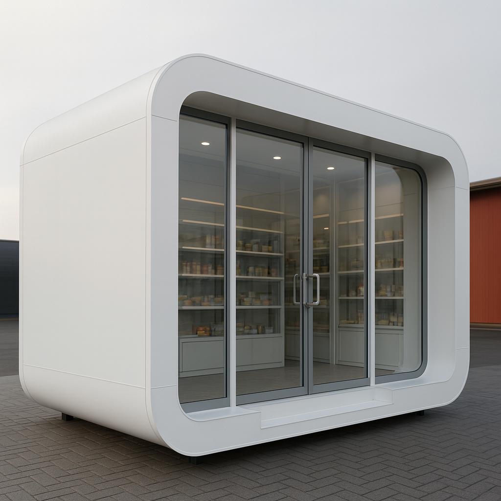 کانکس فروشگاهی – تصویر 4 – کانکس نیکان