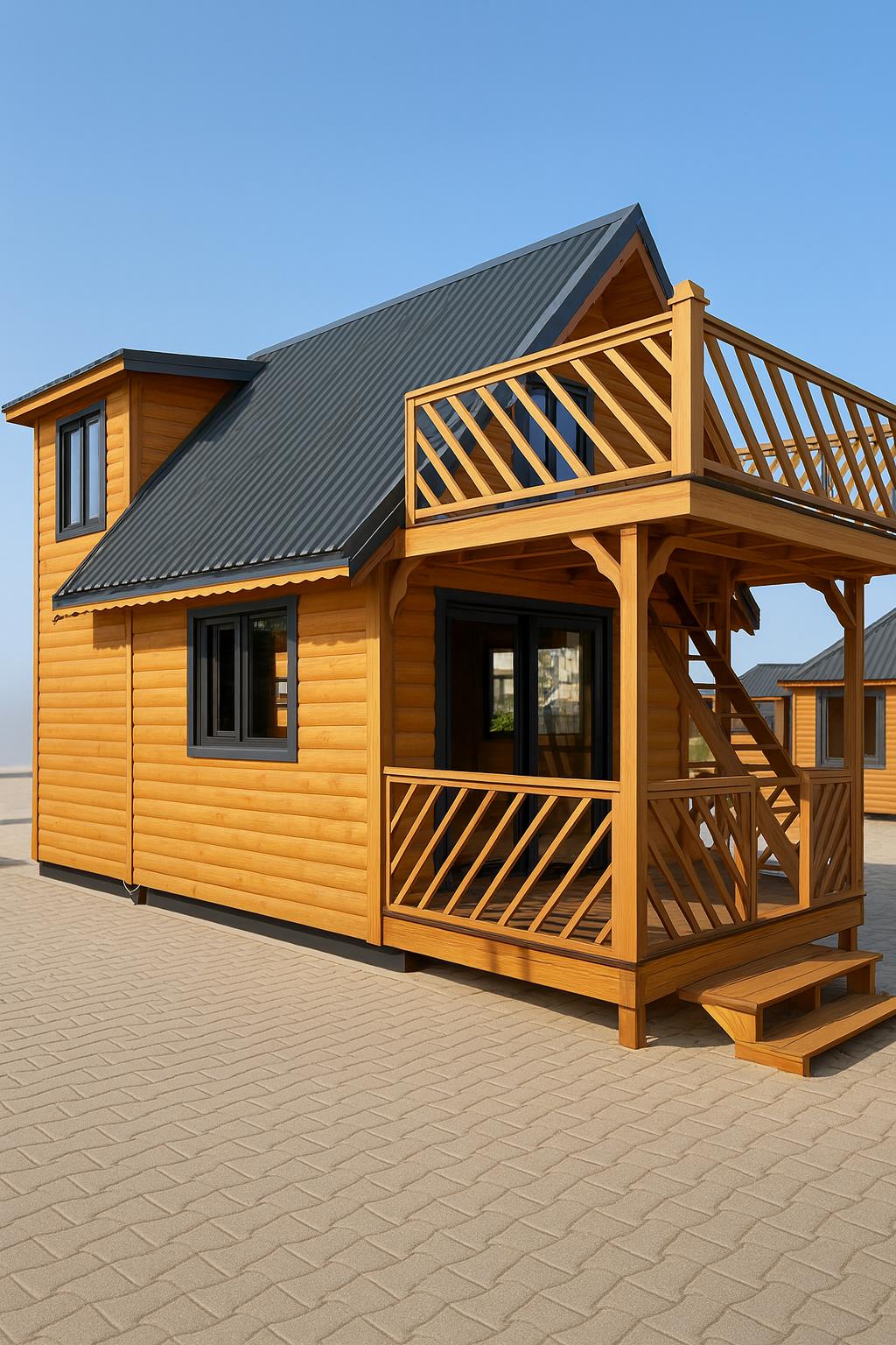 کانکس رف گاردن / چوبی – تصویر 2 – کانکس نیکان